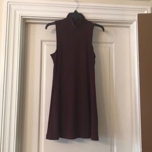 Burgundy Lauren Ralph Lauren dress